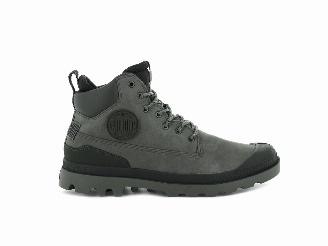 Botas Palladium Pampa Sc Outsider Wp+ Waterproof Hombre - Gris ||IQYB-10452||